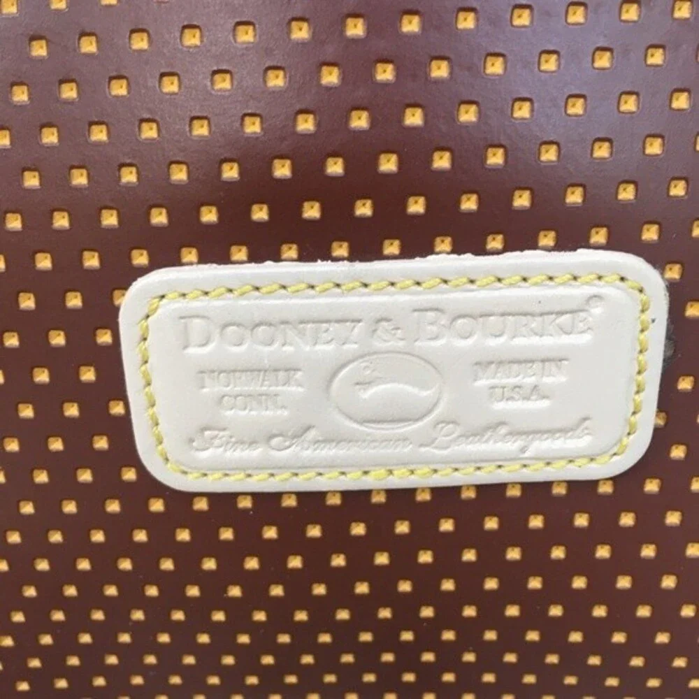 Dooney & Bourke Hobo Two Toned Brown and Tan Bag